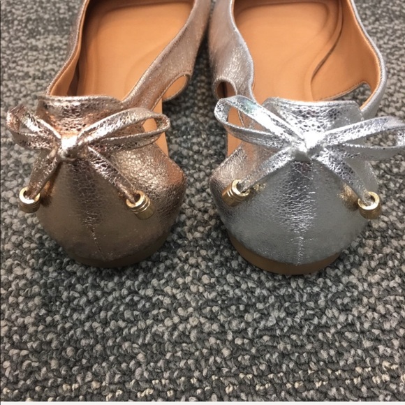 Nature Breeze Wine Suede Open Side Ballerina Flats - Picture 8 of 8